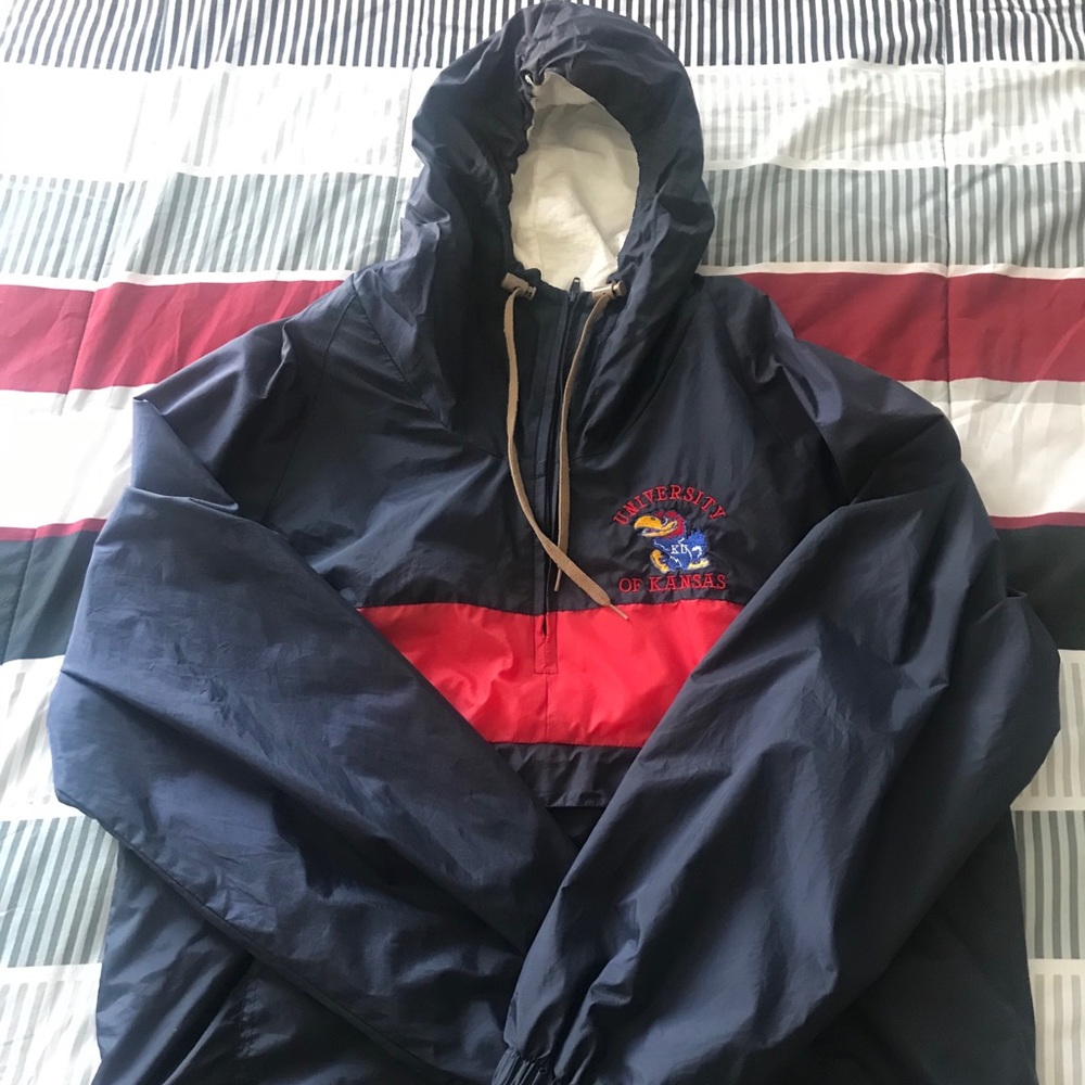 Kansas Jayhawks windbreaker